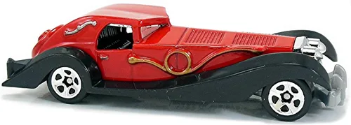 Vista 2 de Hot Wheels 2018 50 Aniversario HW Screen Time Disney 101 Dalmations Cruella De Vil 343/365, rojo