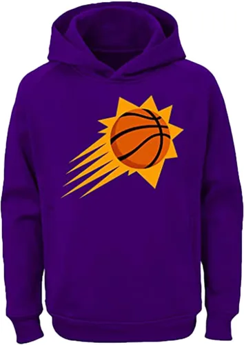 Vista 6 de Outerstuff NBA Kids Youth 8-20 Team Color Alternate Polyester Performance Primary Logo Sudadera Sudadera Sudadera con capucha