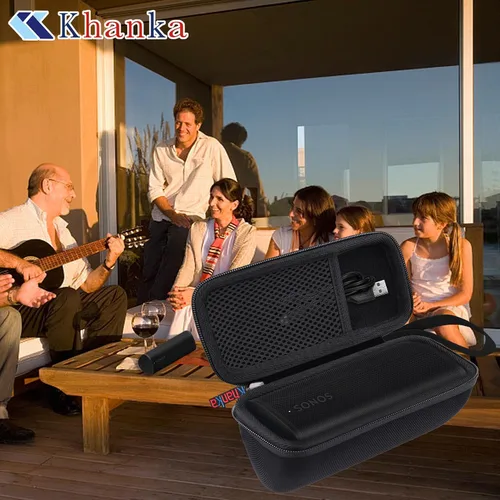 Vista 9 de khanka Hard Travel Case Replacement for Sonos Roam 2 / Sonos Roam Portable Smart Bluetooth Speaker