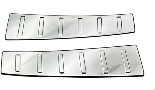 Vista 8 de Accesorios de automóvil para Mitsubishi New Outlander 2022 2023, protector de parachoques interior trasero, protector de placa de desgaste de carga