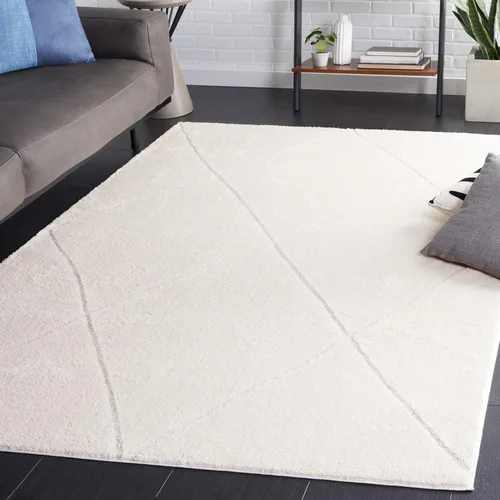 Vista 9 de SAFAVIEH Melody Collection - Alfombra de pasillo de 8 pies, color marfil y beige, diseño bohemio, ideal para zonas de alto tráfico en pasillo, baño