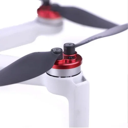Vista 4 de ZEZEFUFU 4* Cubierta de motor de hélice de aleación de aluminio Tapa a prueba de polvo para DJI Mavic Mini 2/Mini SE Drone Accesorios