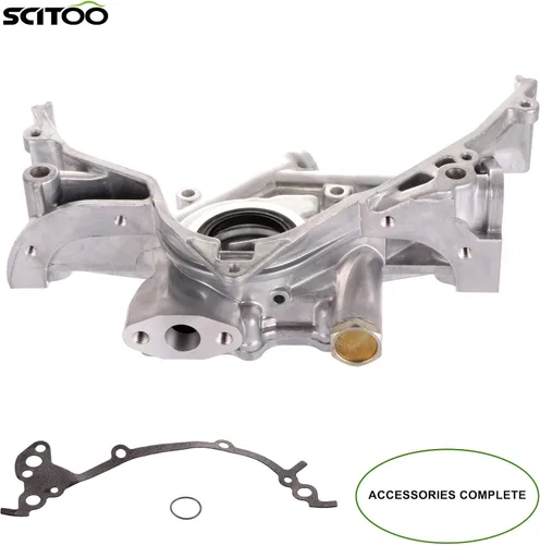 Vista 7 de SCITOO Componentes del motor Bomba de aceite M237 para 1997-2000 para Infiniti QX4 1996-2000 para Nissan Pathfinder 2000-2004 para Nissan Xterra