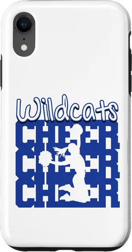 Vista 25 de Wildcats Cheer Back to School Cheerleading Spirit B Case for iPhone 16