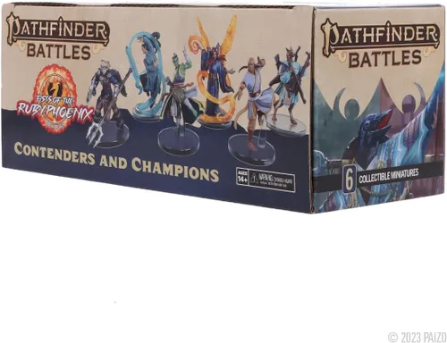 Vista 3 de WizKids Pathfinder Battles: Fists of The Ruby Phoenix - Juego de contendientes y campeones en caja
