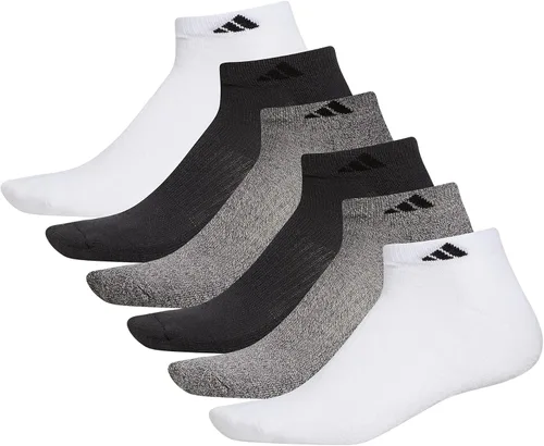 Vista 8 de adidas Men's Athletic Cushioned Low Cut Socks with Arch Compression for a Secure Fit (6-Pair)