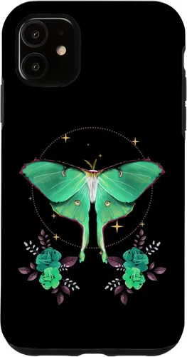 Vista 7 de Bonita funda con temática de Luna Moth Beautiful Butterfly Insect Lover para iPhone 15