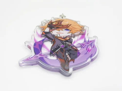 Vista 57 de YJacuing Genshin Impact - Figura de llavero de acrílico