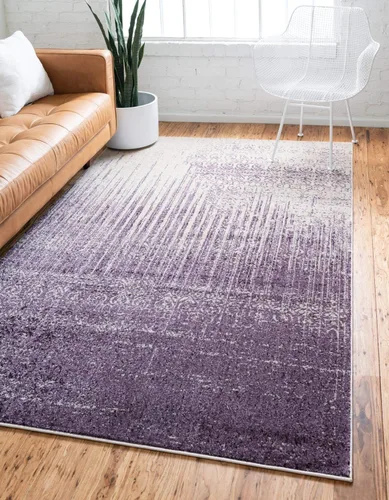 Vista 17 de Unique Loom Del Mar Collection Alfombra de Área - Jennifer (5' 1" x 8' Rectángulo, Gris/Negro)
