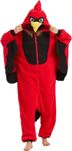 Vista 4 de Pijama de dinosaurio de pterosaurio para adultos, cosplay de Navidad y Halloween