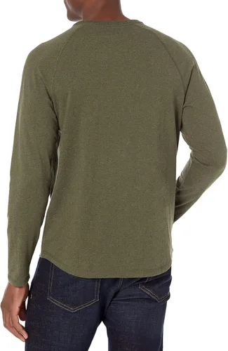 Vista 2 de Tienda Essentials Men's Regular-Fit Long-Sleeve Henley Shirt (Available in Big & Tall)
