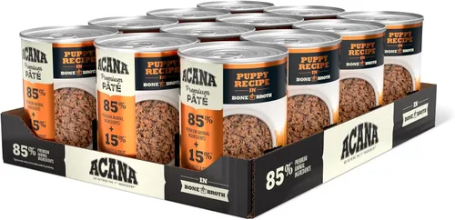 Vista 12 de ACANA - Comida seca para perros sin granos, receta para cachorros, bolsa de 4.5 libras Freeze Dried, Grain Free, High Protein, Made in the USA