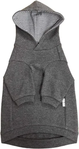 Vista 5 de Sphynx Cat - Sudadera con capucha gris oscuro, ropa para gatos desnudos y sin pelo (talla S)