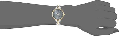 Vista 2 de Bulova 98L206 Reloj de cuarzo japonés con pantalla analógica de cristal para mujer