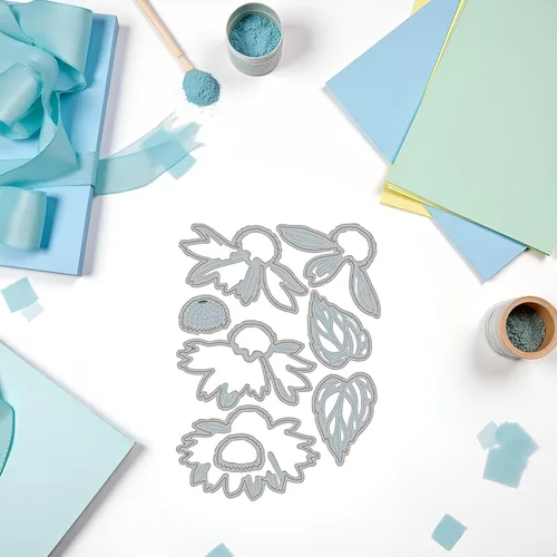 Vista 5 de Troqueles de corte para hacer tarjetas, plantillas de corte para álbumes de recortes, álbumes de fotos, troqueles de papel decorativos para hacer