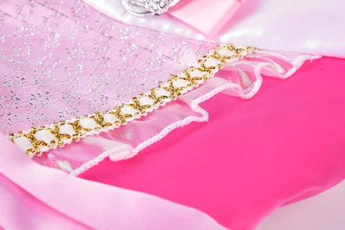 Vista 4 de JerrisApparel Girls Princess Costume Dress Pageants Party Fancy Dress