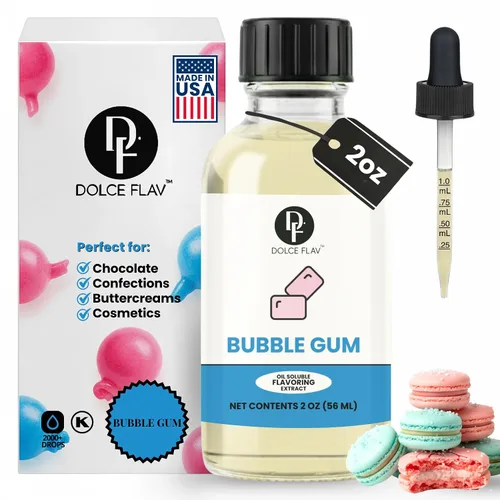 Vista 17 de Dolce Flav - Extracto de manzana 2 onzas soluble en aceite, kosher, sin azúcar, saborizante concentrado de manzana crujiente para hornear
