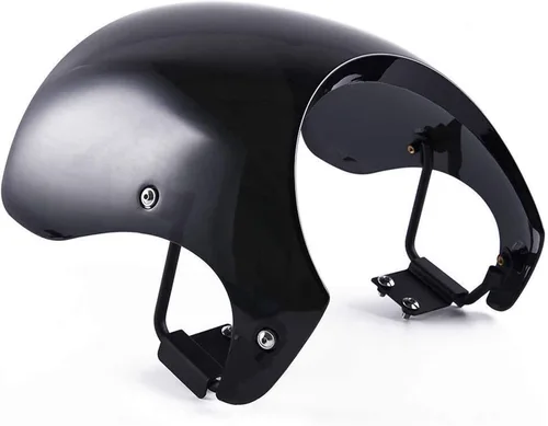 Vista 6 de Parabrisas de motocicleta compatible con Kawasaki Z900RS Cafe Racer 2018-2020 Z 900 RS Motocycle Part Smoke Z 900RS Parabrisas carenado deflector