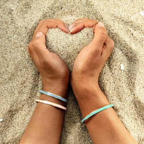 Vista 6 de STORYJEWELLERY Pulsera My Badass Friend Gang, pulsera Badass Bestie, pulsera de la amistad, pulsera a juego para mejor amiga, pulseras de amistad