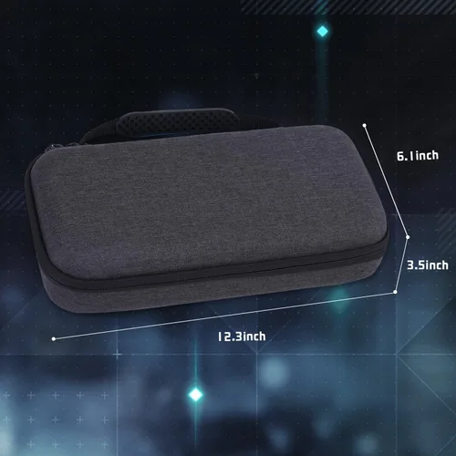 Vista 6 de HESPLUS Hard Carrying Case for ASUS Rog Ally ROG ALLY X 7 inch 120Hz Gaming Handheld, Game Console Travel Case Storage Bag with Large Space for