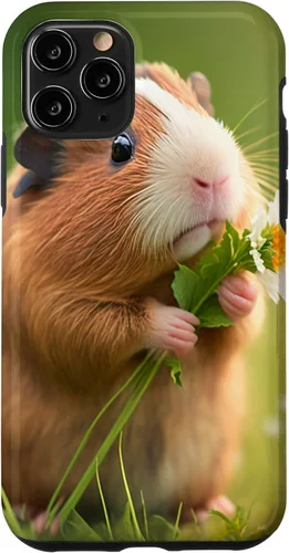 Vista 27 de iPhone 16 Guinea Pig Lover Cute Pet Women Girl Guinea Pig Graphic Case