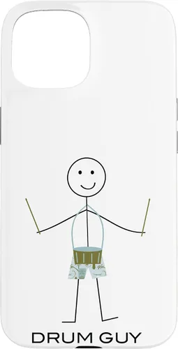 Vista 6 de Funny Men's Snare Drum Guy Boy Drummer Case for iPhone 16