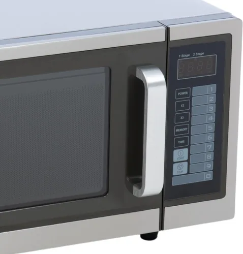 Vista 6 de FSE Microondas comerciales con control digital de almohadilla táctil, interior de 1 pie cúbico, acero inoxidable, 1000 vatios, aprobado por UL y NSF
