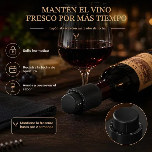 Vista 7 de BLUBYEES Juego de abridor de vino eléctrico recargable 4 en 1 - Sacacorchos automático, cortador de aluminio, aireador y vertedor, tapón de vacío