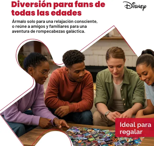 Vista 8 de Ceaco - Disney/Pixar Clips - Rompecabezas de 2000 piezas, 5 pulgadas