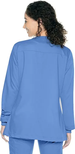Vista 3 de Urbane Ultimate Mujer Scrub frontal de botones chamarra