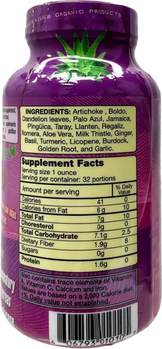 Vista 3 de Apoye el hígado, el páncreas y los riñones saludables con ingredientes herbales naturales. (3)