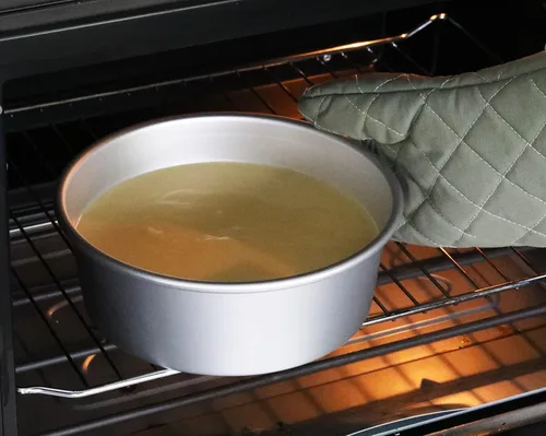 Vista 7 de New Star Foodservice Guantes de horno con defensa adicional, hasta 400 F, juego de 2 (oliva (ignífugo), 13 pulgadas (juego de 2))