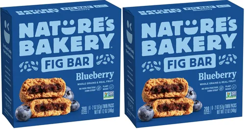 Vista 10 de Nature's Bakery - Barras de mora azul y higo, 2 oz, 6