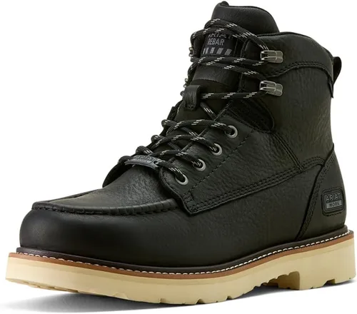 Vista 8 de Ariat Botas de trabajo impermeables para hombre Rebar Lift 6" Marrón desteñido