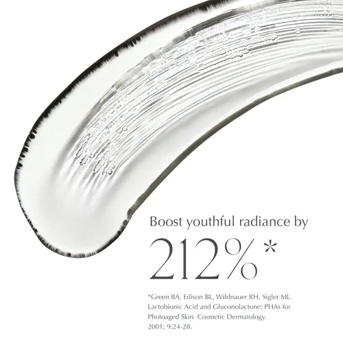 Vista 3 de EXUVIANCE Radiance Serum Antiaging con AHA/PHA y vitaminas A, C + E, 1 onza líquida