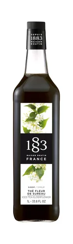 Vista 78 de 1883 Jarabe de Amaretto para bebidas, fabricado en Francia, botella de plástico de 1 litro