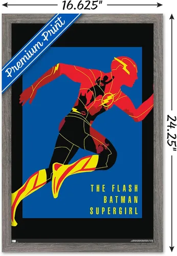 Vista 3 de Trends International DC Comics Movie The Flash - Póster de pared de héroes