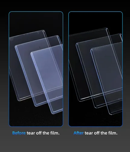 Vista 8 de 35PT Toploader - Fundas para tarjetas, 25 unidades, 3 x 4 pulgadas, Ultro transparente, para tarjetas intercambiables (25 unidades, 35 unidades)