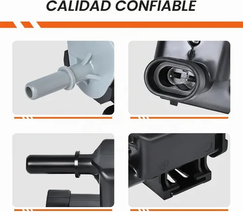 Vista 5 de Solenoide de válvula de purga del recipiente de vapor EVAP Válvula solenoide de purga del recipiente de emisiones de evaporador Compatible con Buick