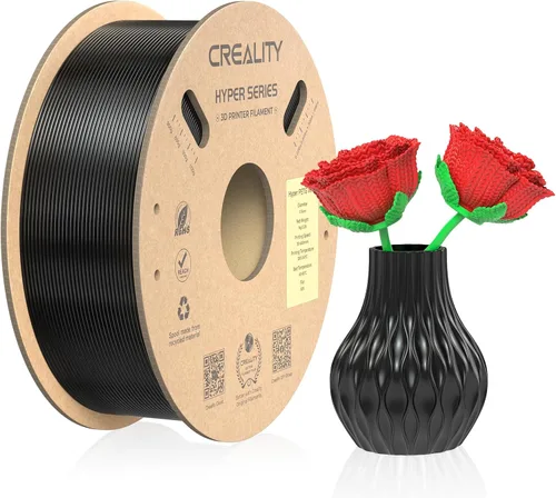 Vista 10 de Creality - Filamento Hyper ABS oficial para K1/K1 Max/K1C, de 1/16 pulgadas, apto para mayoría de impresoras 3D de alta velocidad, práctico