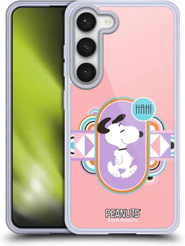 Vista 273 de Head Case Designs Snoopy Deco Dreams - Funda de gel con licencia oficial de Peanuts Blue Pattern [protección de grado militar] compatible con Google
