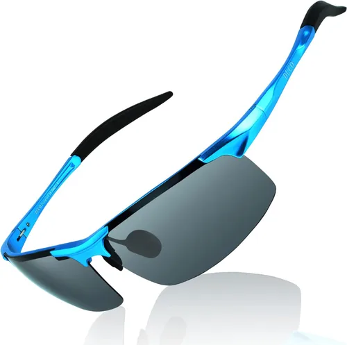 Vista 63 de Duco - Gafas de sol deportivas polarizadas para hombre con protección UV 8177s