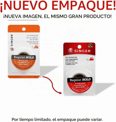 Vista 6 de SINGER Red de fusión termoadhesiva 1 paquete de 3/4" x15 yardas