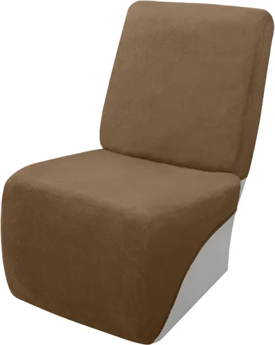 Vista 285 de Arfntevss Fundas de sofá seccional reclinable de terciopelo, Funda de sofá seccional de esquina para sofá reclinable, Funda elástica suave