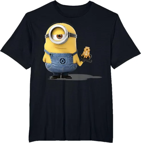 Vista 43 de Camiseta Despicable Me Minions Holding A Ginger Bread Minion Retrato Pequeña