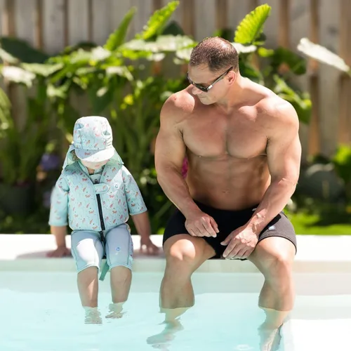 Vista 5 de Chaleco de natación Go Splash de Splash About, elemento de flotación para niños que aprenden a nadar Nutrias juguetonas
