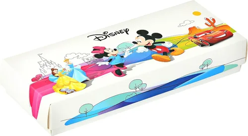 Vista 7 de Disney Princess Kids' Plastic Time Teacher Analog Quartz Nylon Strap Watch
