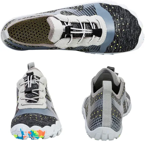 Vista 3 de Zapatos deportivos para el agua, para hombres, de secado rápido, calzado deportivo para usar al aire libre, ir en kayak, lancha, senderismo, surf