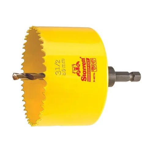 Vista 44 de Starrett LS - Corona perforadora HSS de corte profundo 1-7-8" (48mm) (DCH0178-G)