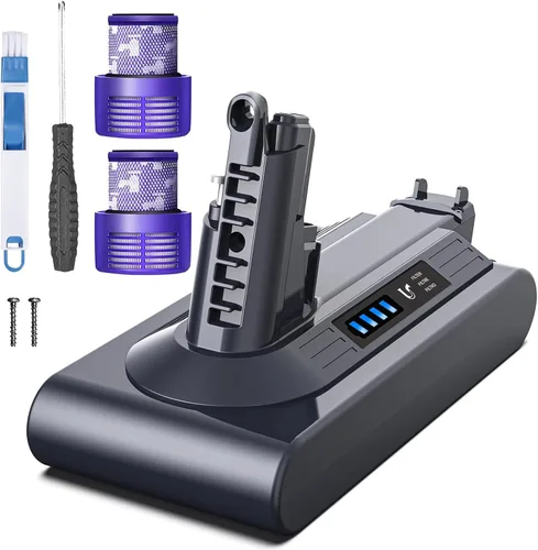Vista 11 de morpilot Batería de repuesto recargable de 21.6V 8000mAh para Dyson V6